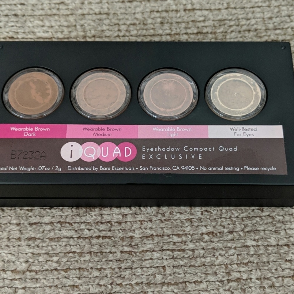 bareMinerals Iquad eyeshadow